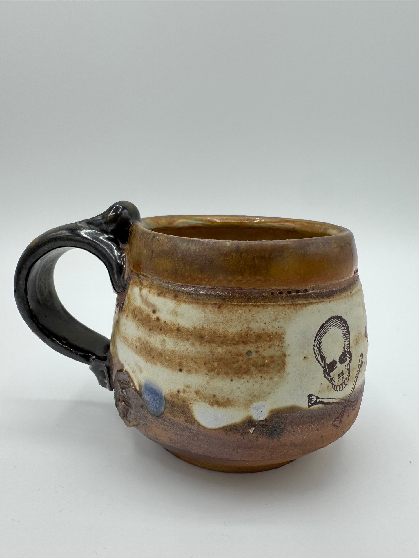 Double Espresso Skull and Crossbone Mug