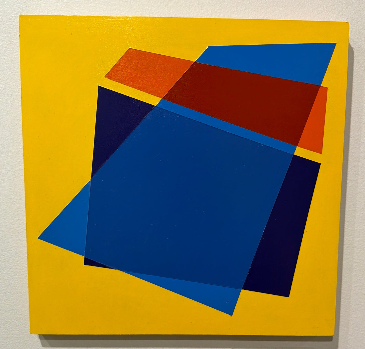 Color Study (Yellow/orange – Blue/violet)